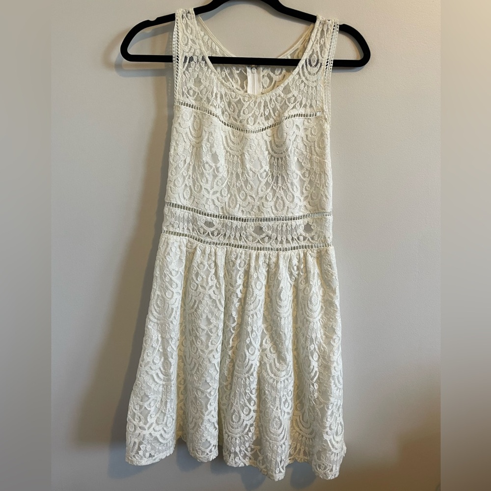 White Lace Dress